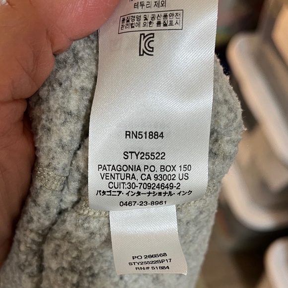 Patagonia Better Sweater 1/4-Zip Fleece Jacket Stonewash- Men's Small-Preowned - Picture 3 of 12